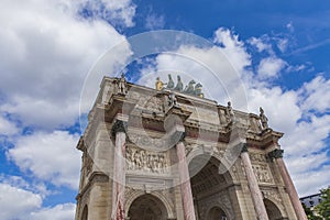 Arc de Triomphe du Carrousel in Paris