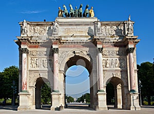 Arc De Triomphe Du Carrousel Paris