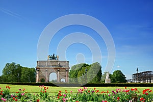 Arc de Triomphe du Carrousel Paris France