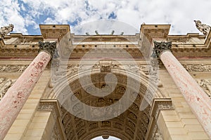 The Arc de Triomphe du Carrousel is a triumphal arch in Paris, located in the Place du Carrousel