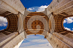 Arc de Triomphe in Paris Arch of Triumph