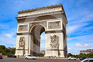 Arc de Triomphe in Paris Arch of Triumph