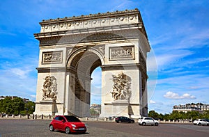 Arc de Triomphe in Paris Arch of Triumph