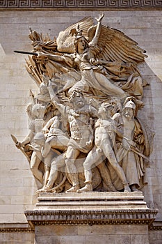 Arc de Triomphe in Paris Arch of Triumph