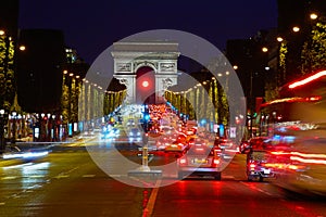 Arc de Triomphe in Paris Arch of Triumph