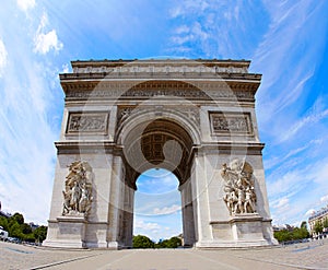 Arc de Triomphe in Paris Arch of Triumph photo