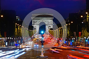 Arc de Triomphe in Paris Arch of Triumph photo