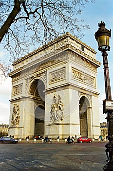 Arc de Triomphe, Paris France