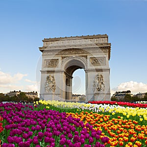 Arc de triomphe, Paris, France