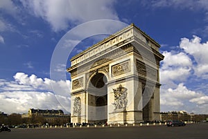 Arc de Triomphe, Paris, France