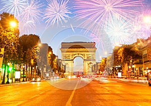 Arc de triomphe, Paris, France