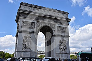Arc de Triomphe, Paris France