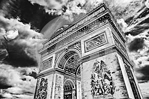 Arc de Triomphe Place Charles de Gaulle Paris France photo