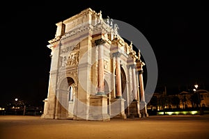 Arc de Triomphe at the Place du Carrousel