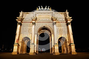 Arc de Triomphe at the Place du Carrousel