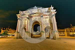 Arc de Triomphe at the Place du Carrousel