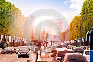 Arc de triumph at Paris