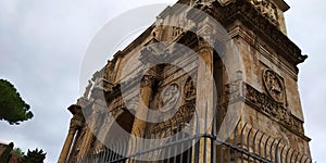 Arc di Constantino Roman Colosseum Outside, Roma, Italy