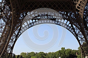 Arc of the Eiffel Tower