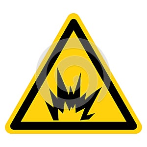 Arc Flash Hazard Symbol Sign, Vector Illustration, Isolate On White Background Label .EPS10