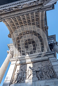 Arc of Peace in Milan. Milano, Arco della Pace