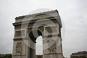 Arc the Triomphe, Triumphal Arch de l Etoile, Paris