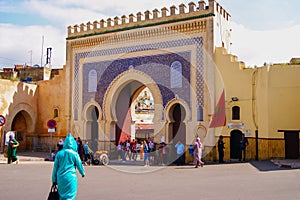 Arc of the wall at fez moroco