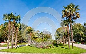 Arcachon, France, the `Parc Mauresque`