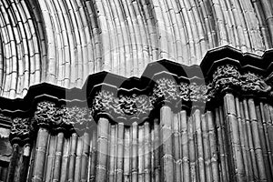 Arcade Architecture Details in Barcelona.