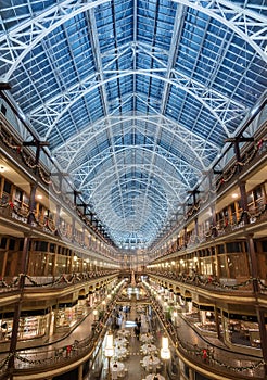 The Arcade at Christmas time in Cleveland, Ohio