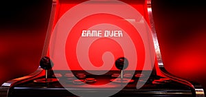 Arcade Game Game Over photo