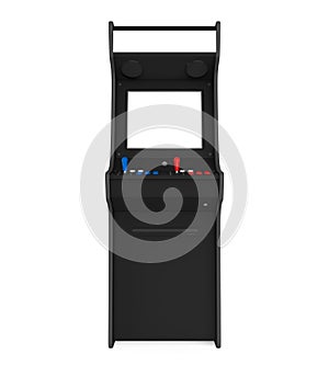 Arcade Game Machine Isolated