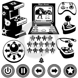 Arcade games icons