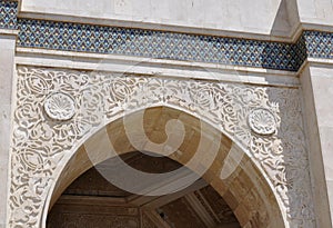 Arcade of Hassan II Mosque,Casablanca