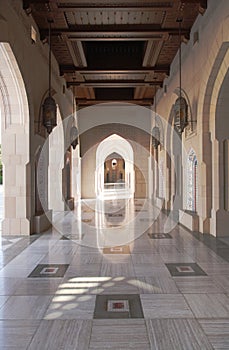 Arcade in mosque