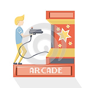 Arcade video game design