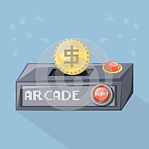 Arcade video game design