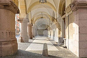 Arcades in Goerlitz, Germany