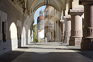 Arcades in Goerlitz, Germany