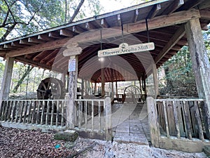 Arcadia Mill Archaeological Site Historic Pensacola Florida.