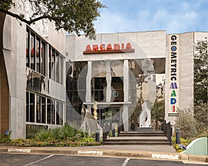 Arcadia Museum of Geometric and MADI art in Uptown in Dallas, Texas.