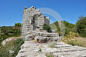 The Arcadian wall, Messinia, Greece photo