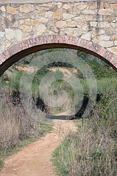 Arch of the aqueduct of the late eighteenth century