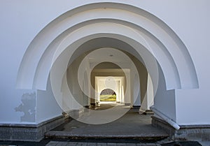 Arch. Architectural element. Khabarovsk. Russia