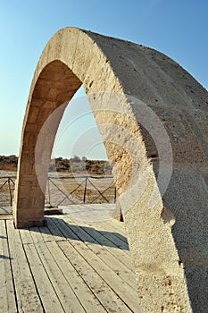 Arch in baptism site