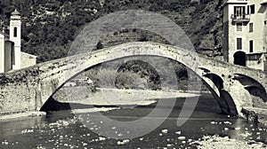Arch Bridge at Dolceacqua, Italy