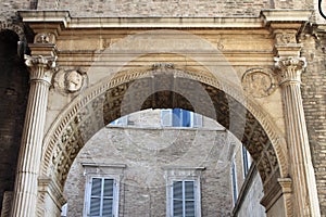 Arch of Carola in Ancona