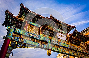 Arch in Chinatown, Washington, DC. photo