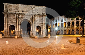 Arch and Coliseum