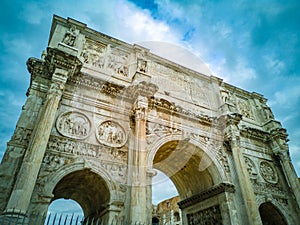 The Arch of Constantine Italian: Arco di Costantino photo